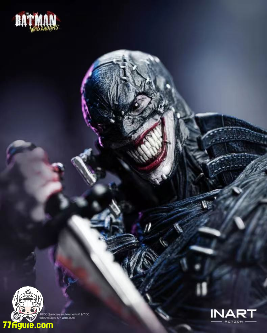 【予約商品】INART 1/12 MAG-C0002 『バットマン ダークナイト』メタル バットマン：笑う男 塗装済み可動フィギュア