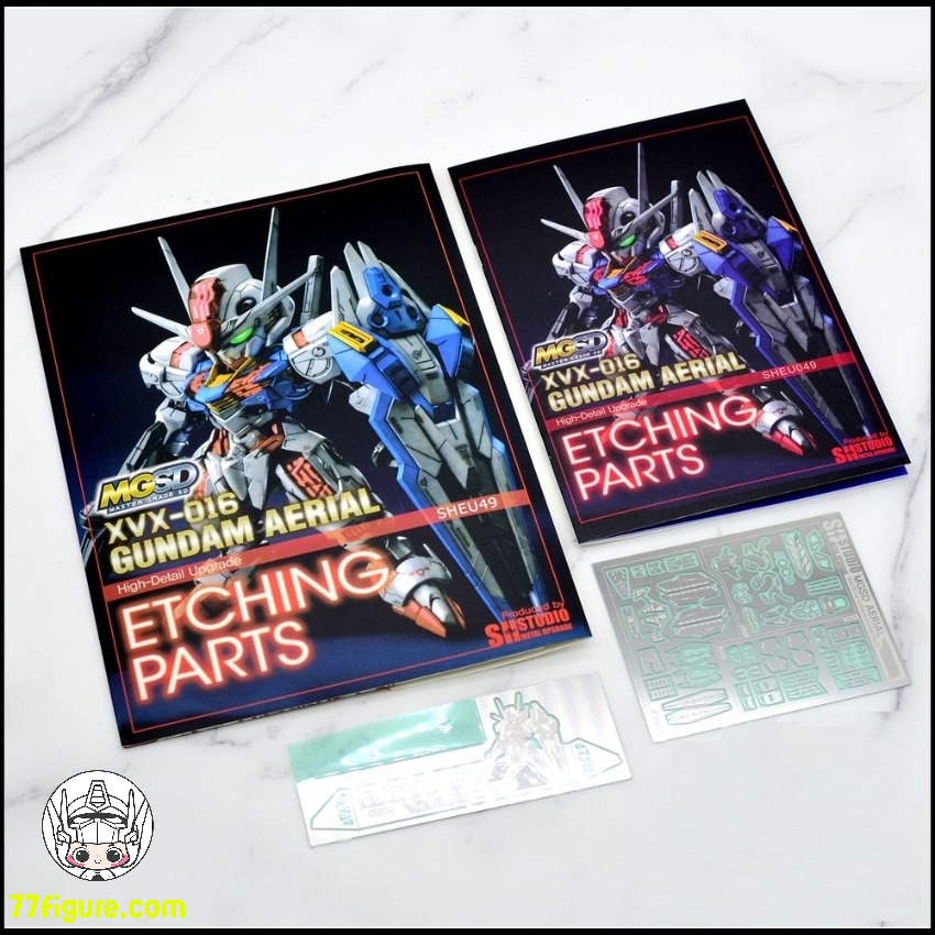 【予約商品】SH Studio MGSD XVX-016 エアリアル ガンダム用 メタル エッチング シート