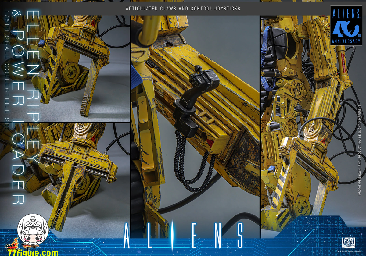 【予約商品】Hot Toys 1/6 MMS923『エイリアン2』エレン・リプリー＆パワーローダー セット 塗装済み可動フィギュア
