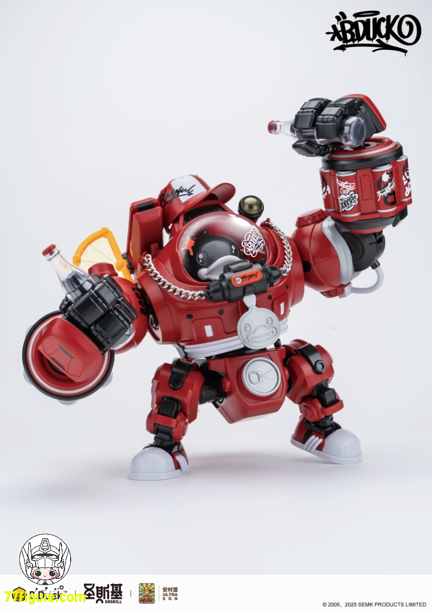 【予約商品】SOSKILL x B.Duck ヒップホップダック プラモデル
