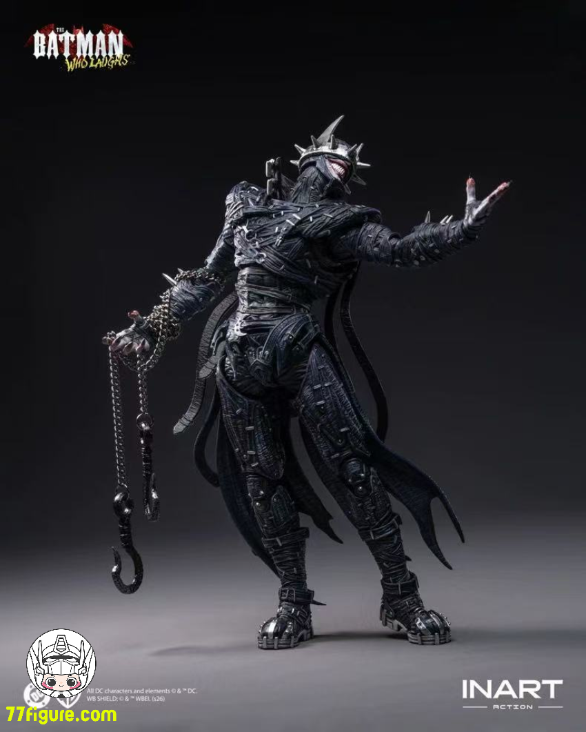 【予約商品】INART 1/12 MAG-C0002 『バットマン ダークナイト』メタル バットマン：笑う男 塗装済み可動フィギュア