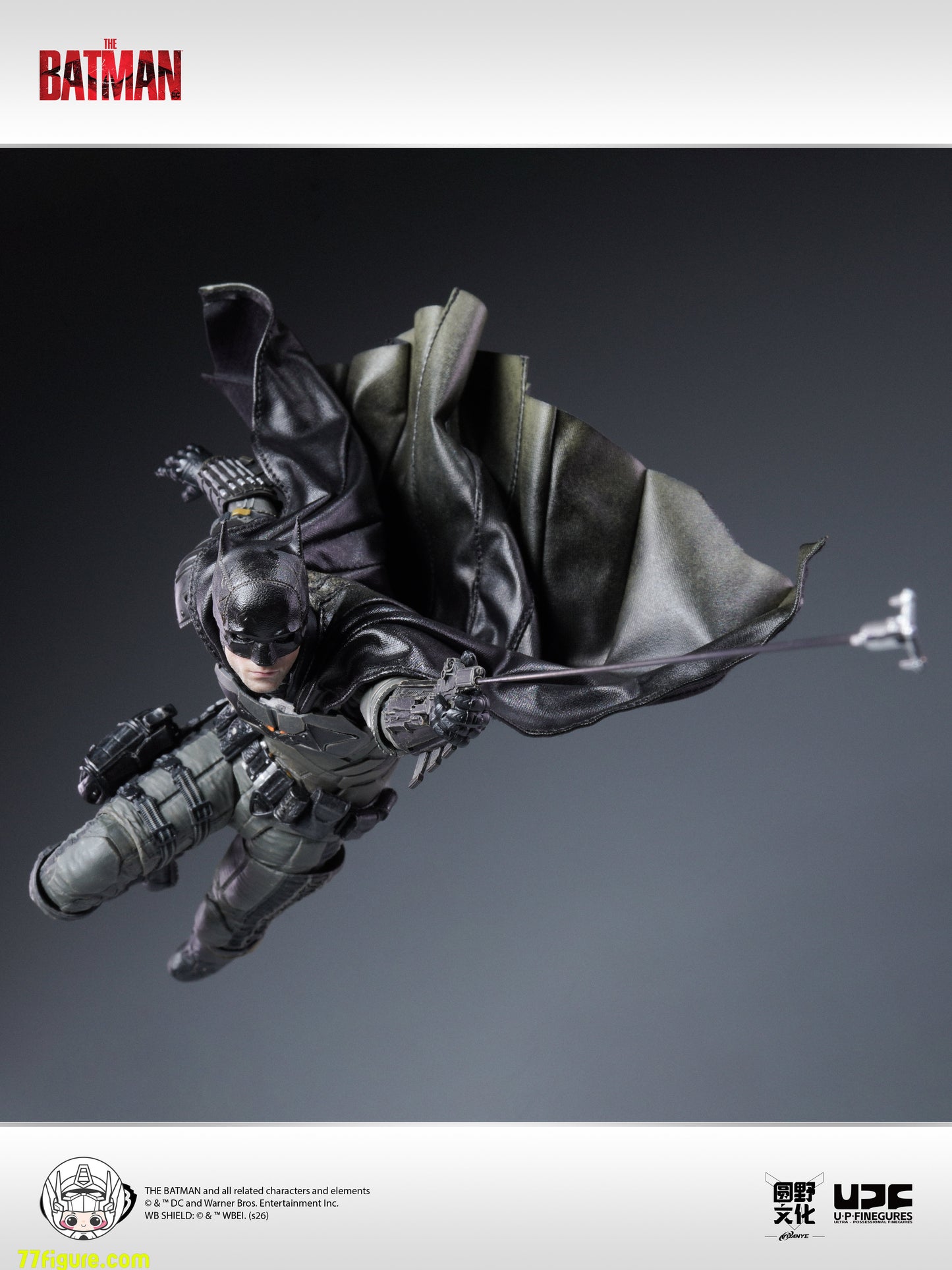 【予約商品】UPFinegures 1/12『ザ・バットマン』2022 バットマン 塗装済み可動フィギュア