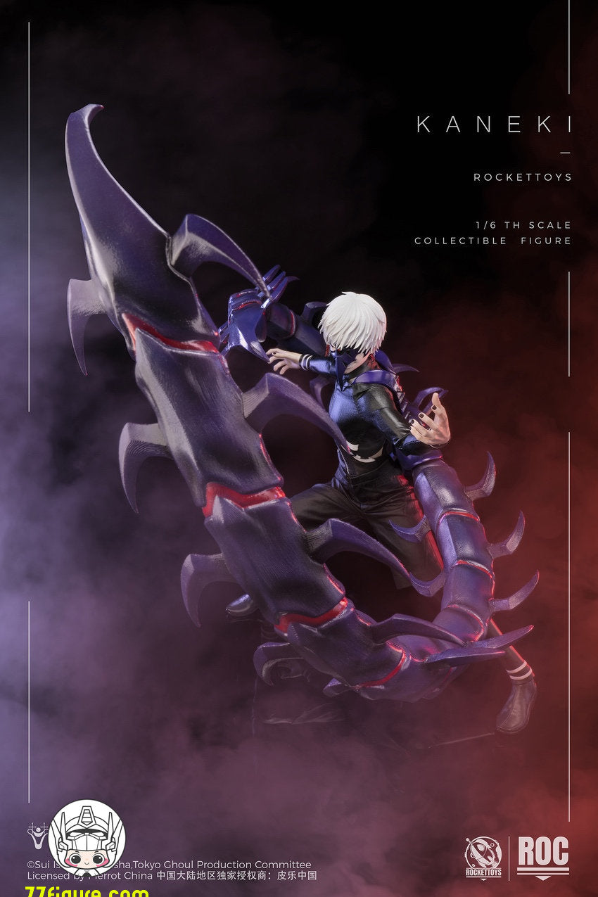 【予約商品】Rocket Toys 1/6『東京喰種トーキョーグール』金木研 戦闘服Ver. 塗装済み可動フィギュア
