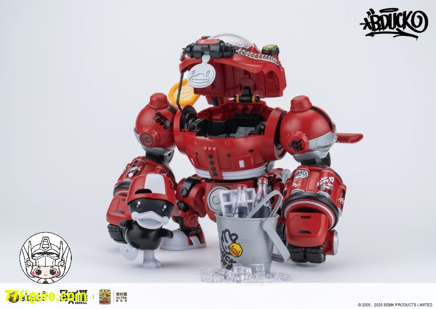 【予約商品】SOSKILL x B.Duck ヒップホップダック プラモデル