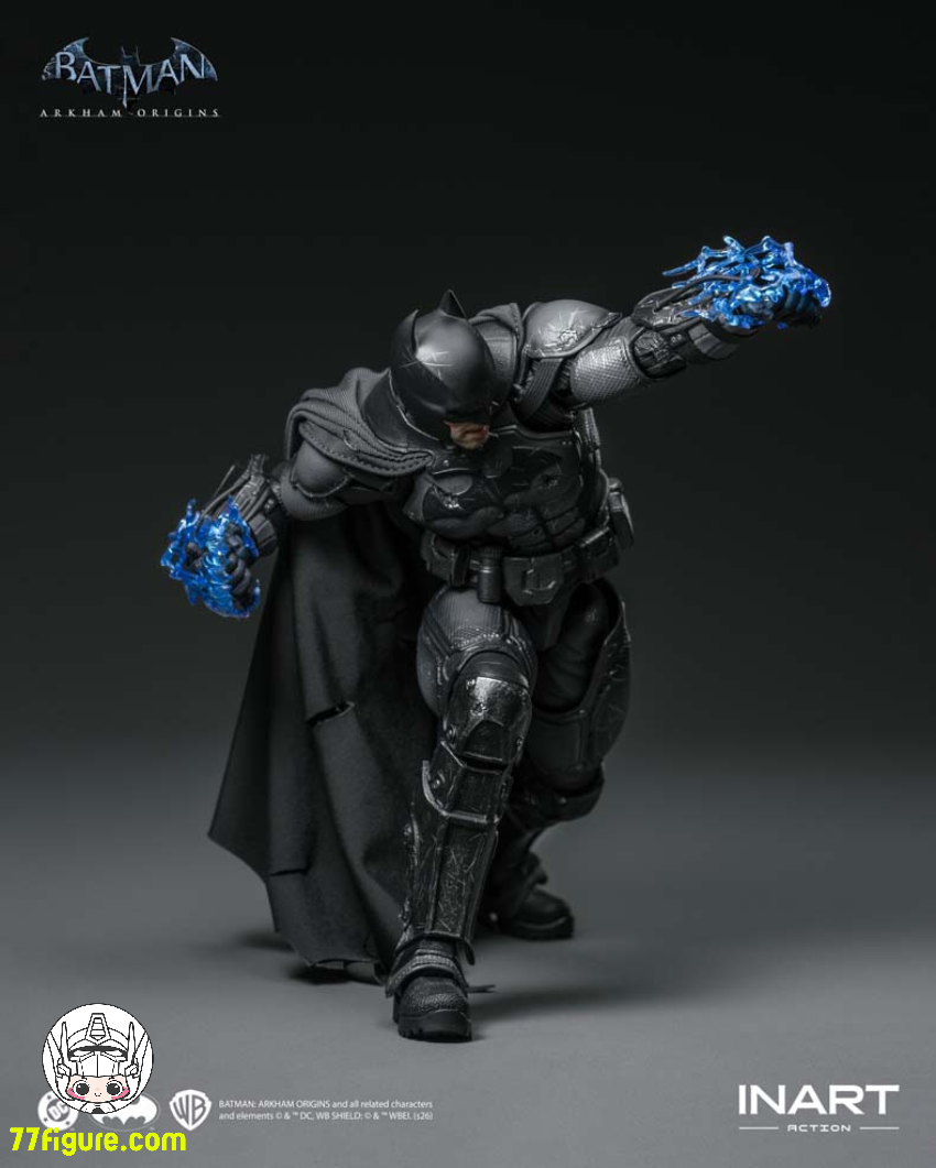 【予約商品】INART MAG G0007 バットマン: アーカム・オリジンズ バットマン バトル ダメージ バージョン 塗装済み可動フィギュア