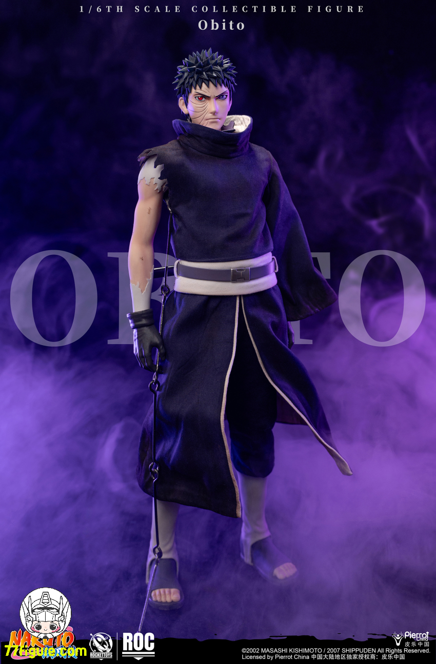 【予約商品】Rocket Toys 1/6 公式公認 『NARUTO -ナルト-』 うちは オビト 塗装済み可動フィギュア
