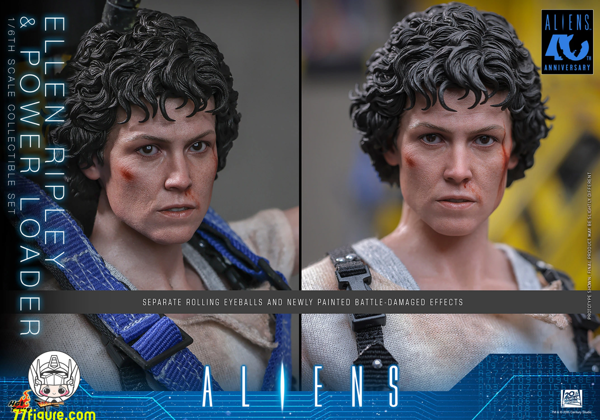 【予約商品】Hot Toys 1/6 MMS923『エイリアン2』エレン・リプリー＆パワーローダー セット 塗装済み可動フィギュア