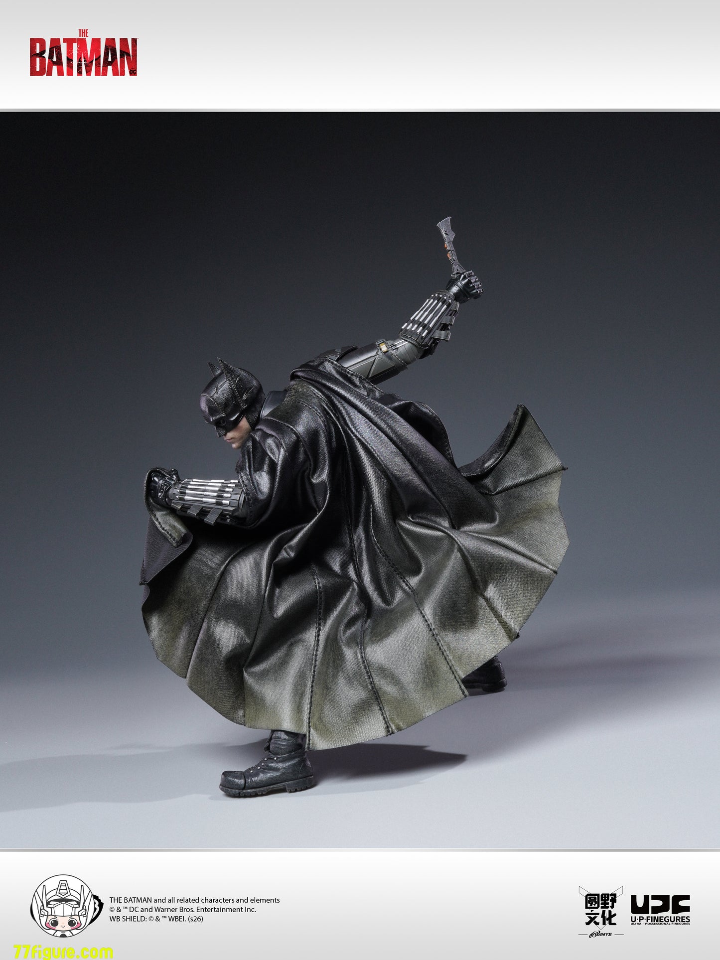 【予約商品】UPFinegures 1/12『ザ・バットマン』2022 バットマン 塗装済み可動フィギュア