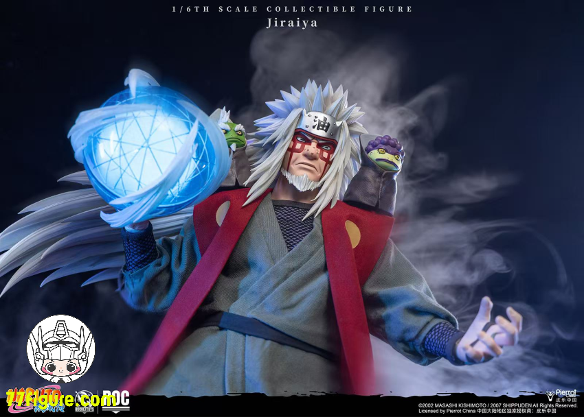 【予約商品】Rocket Toys 1/6 『NARUTO -ナルト-（疾風伝）』自来也 豪華版 塗装済み可動フィギュア