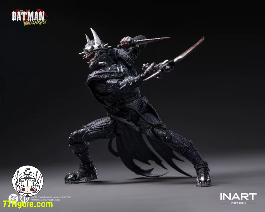 【予約商品】INART 1/12 MAG-C0002 『バットマン ダークナイト』メタル バットマン：笑う男 塗装済み可動フィギュア