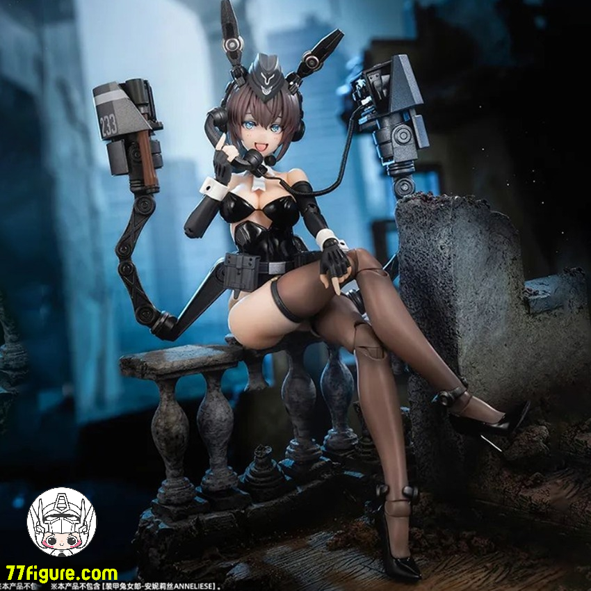 蝸之殻 スネイルシェル 3体セット 蝸之殻(スネイルシェル) 1/12 RA-03 装甲ウサギ アンネリーゼ 塗装済み