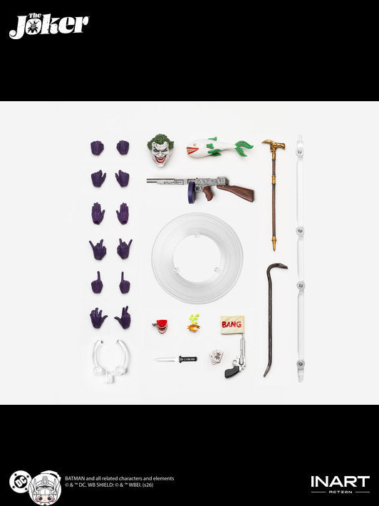 【予約商品】INART MAG-C0005 DCコミックス ジョーカー 塗装済み可動フィギュア