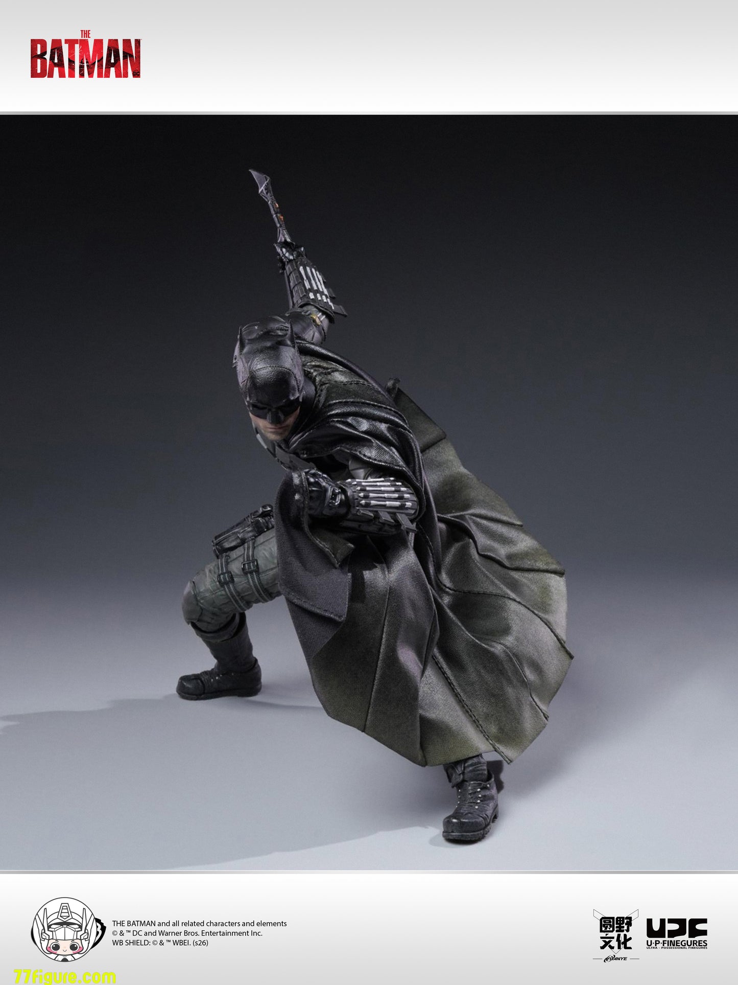 【予約商品】UPFinegures 1/12『ザ・バットマン』2022 バットマン 塗装済み可動フィギュア