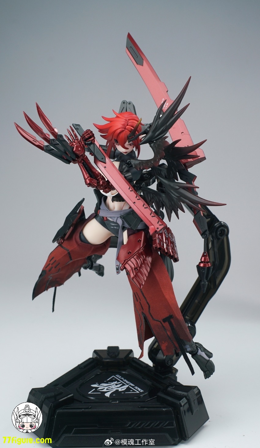 Animester 1/9 ウルフ マスティフ フォース カラス サムライ