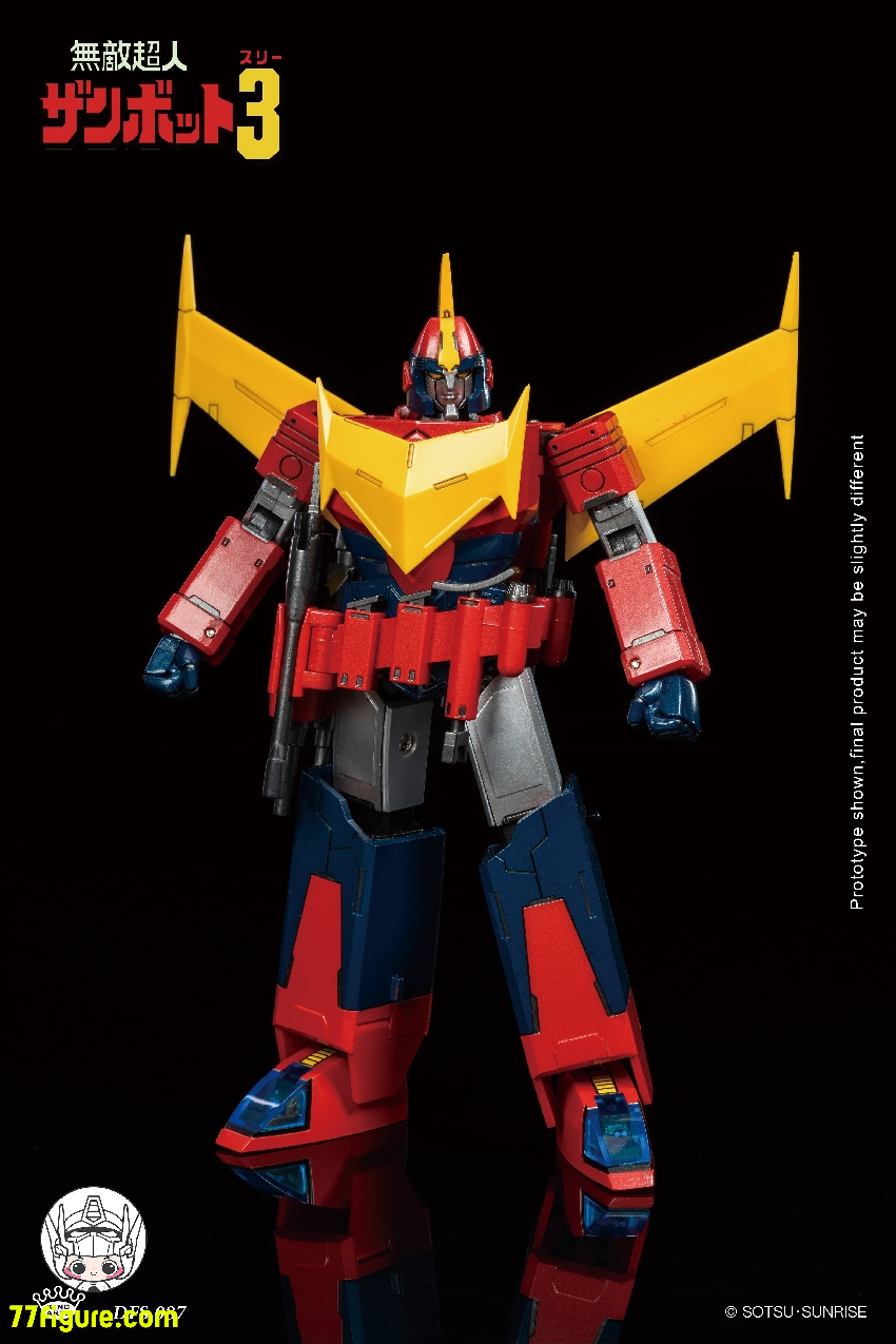 【予約商品】King Arts ダイキャストフィギュア DFS087 『無敵超人ザンボット3』ザンボット3 塗装済み可動フィギュア