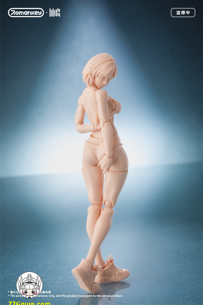 【予約商品】Romankey 1/12 UMS004 Mia 無塗装Ver. 可動女性素体