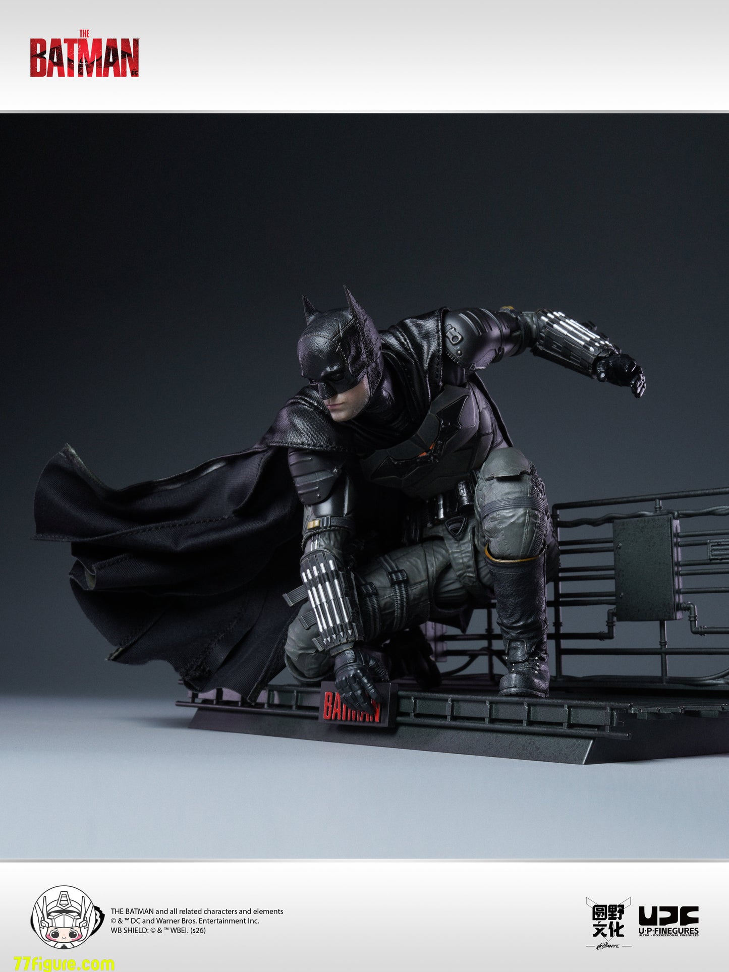 【予約商品】UPFinegures 1/12『ザ・バットマン』2022 バットマン 塗装済み可動フィギュア