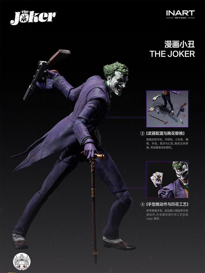 【予約商品】INART MAG-C0005 DCコミックス ジョーカー 塗装済み可動フィギュア