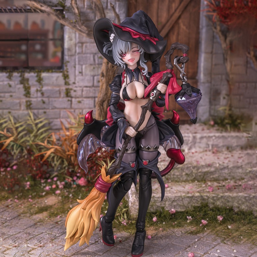 【先行販売】次元具像 1/12 見習い魔女 星川猫 塗装済み可動フィギュア