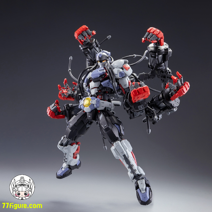 【予約商品】和模線 1/10 超限零点 拳击手 BAKI & アクセサリーパック プラモデル