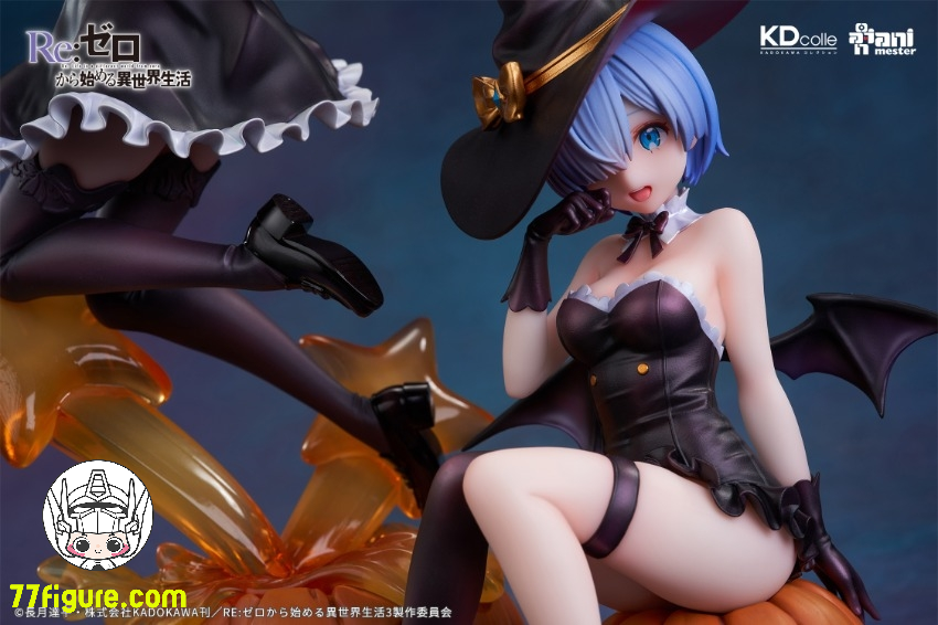 【先行販売】Animester x KDcolle 1/7『Re:ゼロから始める異世界生活』夢見る夜の魔術師 ラム&レム 塗装済み可動フィギュア