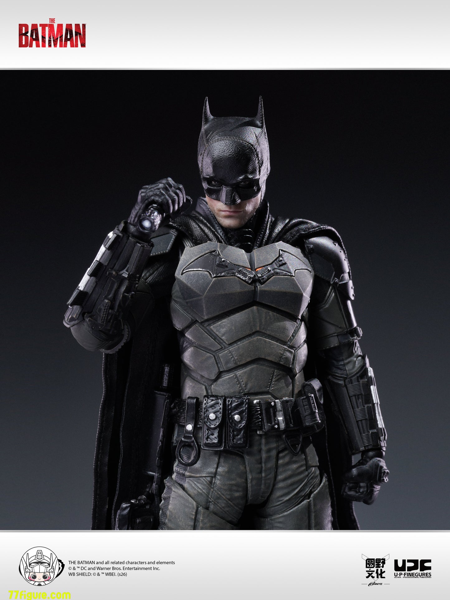【予約商品】UPFinegures 1/12『ザ・バットマン』2022 バットマン 塗装済み可動フィギュア