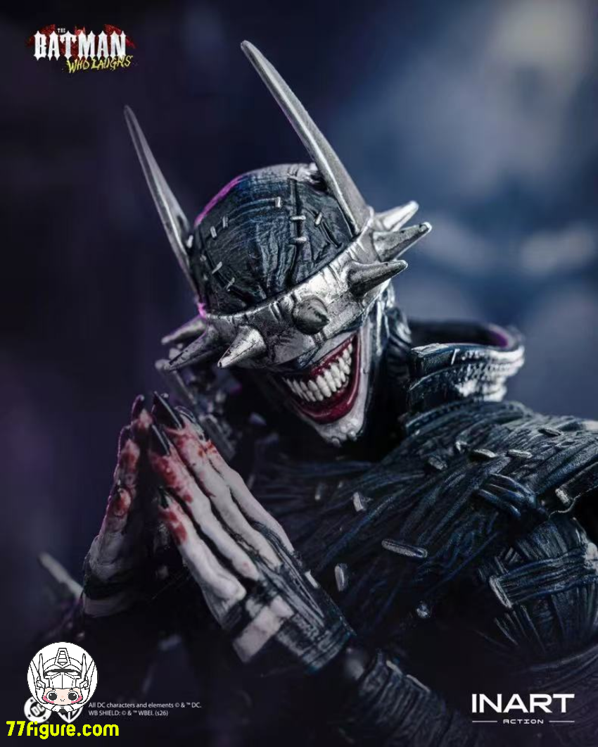 【予約商品】INART 1/12 MAG-C0002 『バットマン ダークナイト』メタル バットマン：笑う男 塗装済み可動フィギュア