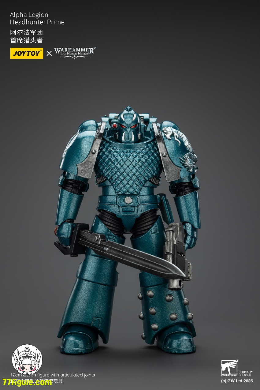 【予約商品】ジョイトイ JoyToy Source 1/18 『ウォーハンマー ホルスの異端』アルファ・レギオン 三体セット  塗装済み可動フィギュア