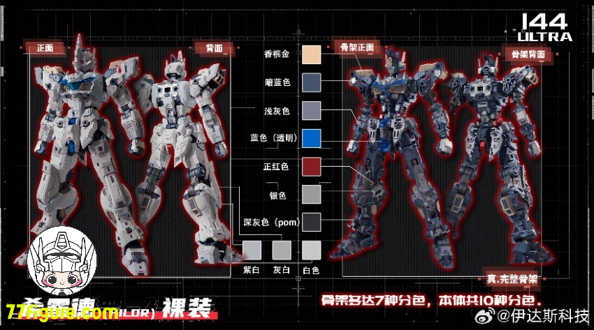【予約商品】Eddas Technology 1/144 144ウルトラ ヒルデ スカイライダー プラモデル