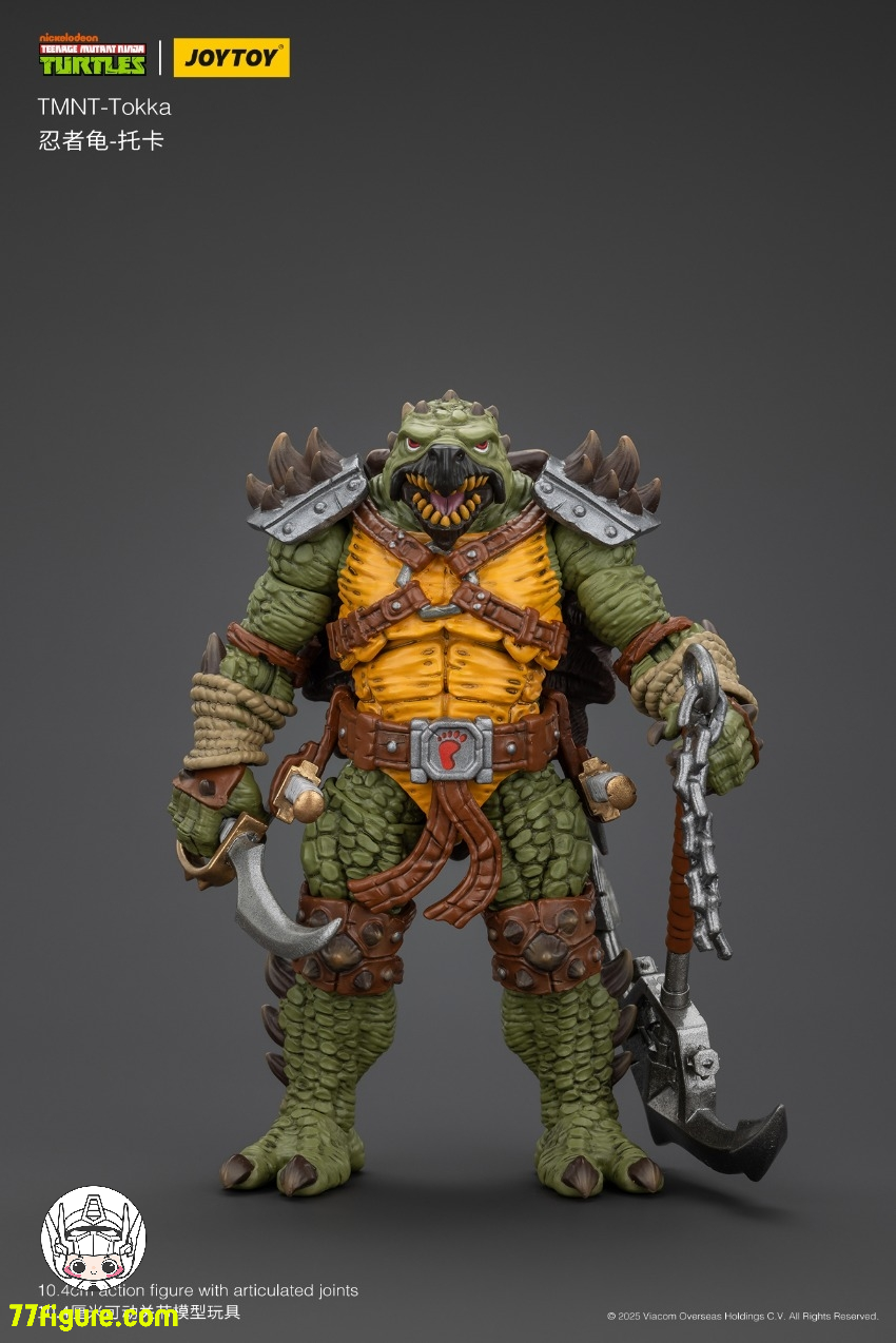 【先行販売】JoyToy 1/18 ティーンエイジ  ミュータント ニンジャ タートルズ 『TMNT 』トッカ 塗装済み可動フィギュア