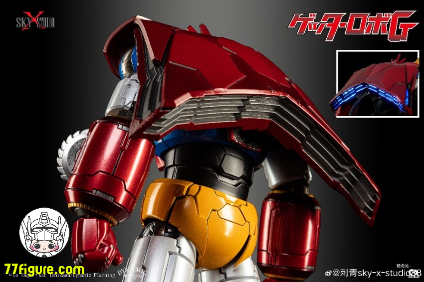 最終値下げ新品未使用Sky X Studio ゲッターロボG Sky X Studio『ゲッターロボ』ゲッターロボG 塗装済み可動