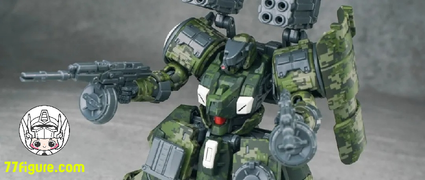 酋長大陸 1/44 超動騎兵 バスターモード ザロフ デジタル迷彩ver. プラモデル