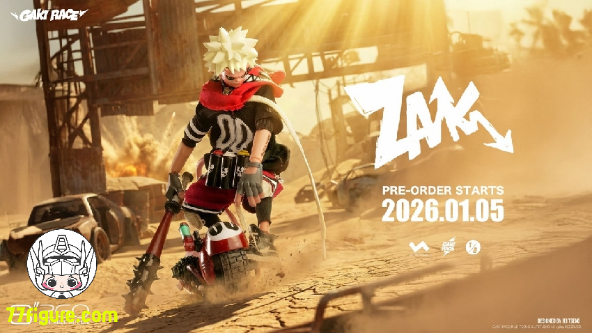 【予約商品】JT Studio 1/8 2GO ガキレース ザイキ 豪華版 塗装済み可動フィギュア