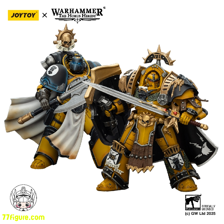 【予約商品】ジョイトイ JoyToy Source 1/18 『ウォーハンマー ホルスの異端』インペリアル フィスツ コンスル 二体セット 塗装済み可動フィギュア