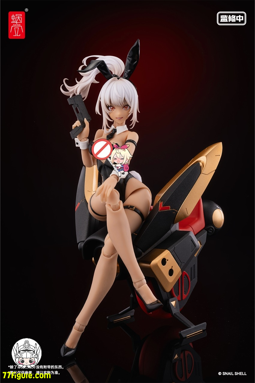 蝸之殻(スネイルシェル) 1/12 サイクロン バニー B 限定版 塗装済み 蝸之殻(スネイルシェル) 1/12 サイクロン バニー B 限定版 塗装済み