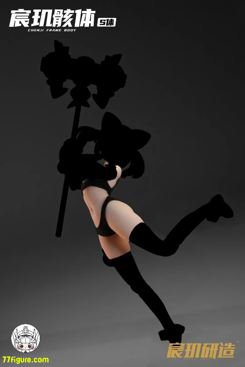 【予約商品】宸玑研造 1/12 ユニバーサル 女性素体 ブラックビキニ Ver.