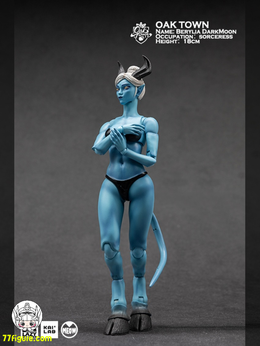 【予約商品】Lazy Monster Studio 1/12 オークタウン エルフ ウルグ・ブラックホーン 塗装済み可動フィギュア