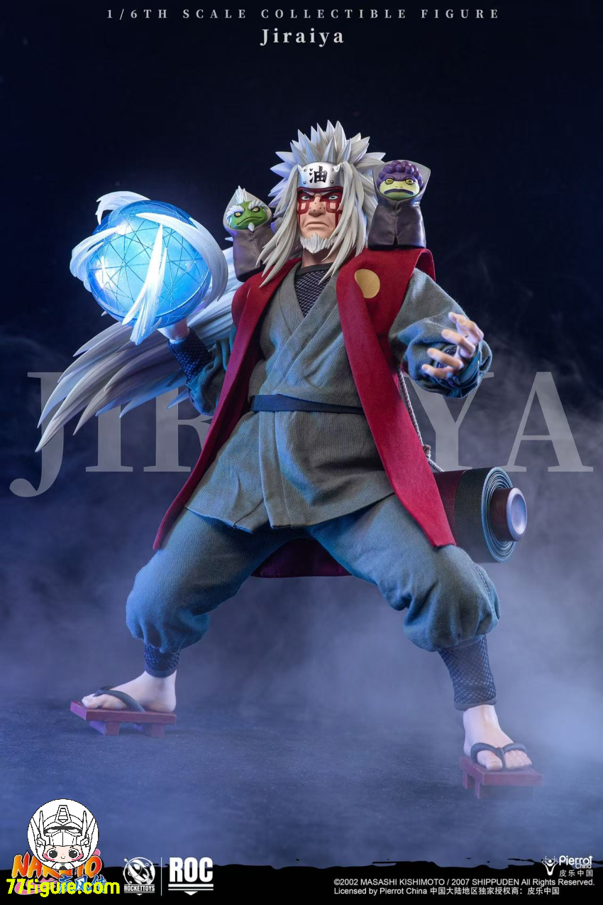 ナルト Surge-STUDIO 自来也 フィギュア Rocket Toys 1/6 『NARUTO -ナルト-（疾風伝）』自来也 豪華版 塗装