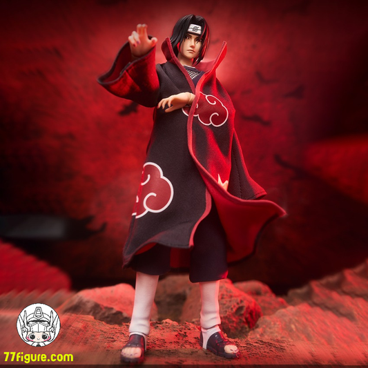 【予約商品】Unique Art 1/12 NARUTO -ナルト 疾風伝 うちはイタチ クラシック Ver. 塗装済み可動フィギュア