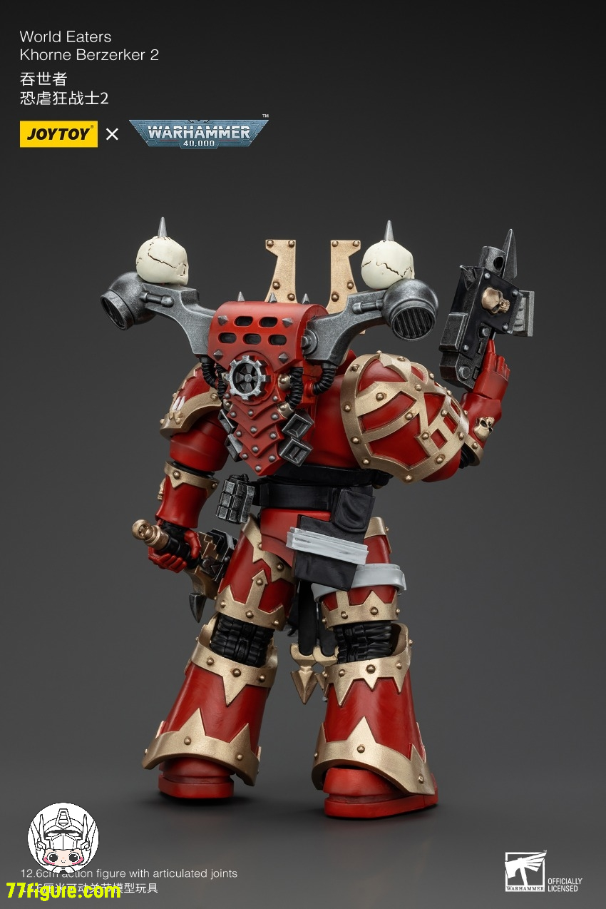 【先行販売】ジョイトイ JoyToy Source 1/18 『ウォーハンマー40K』ワールドイーターズ コーン・バーザーカー 2 塗装済み可動フィギュア