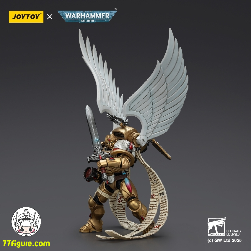 【予約商品】ジョイトイ JoyToy Source 1/18 『ウォーハンマー40K』ブラッド エンジェル サンギノール エンカーミン ブロードソード付き 塗装済み可動フィギュア