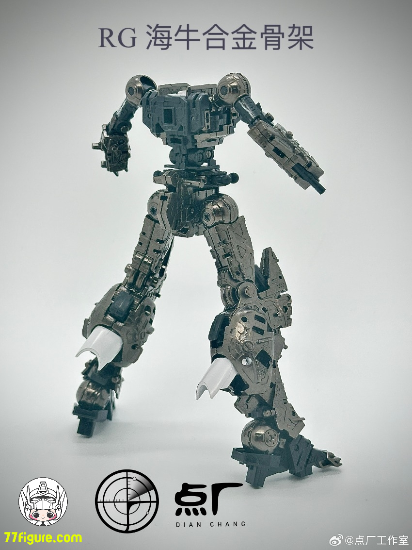【予約商品】Point Factory 1/144 RG RX-93-ν2 Hi-νガンダム用 合金フレーム 組み立て済みVer.