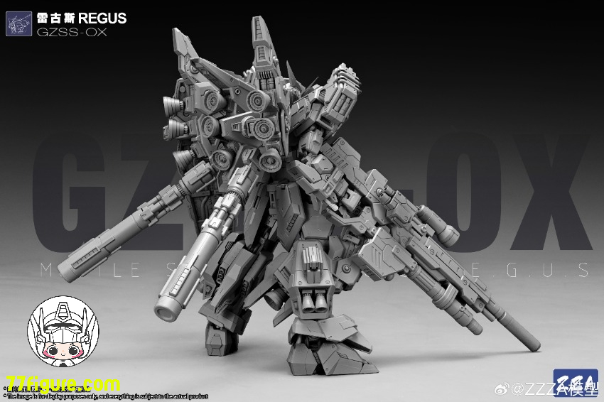 ZZA Model 1/100 GZSS-OX01 レグス（Regus）プラモデル