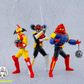 【予約受付終了】Action Toys アクマイザー3 ゾビダン & イビル & ガブラ 三体セット 塗装済み可動フィギュア