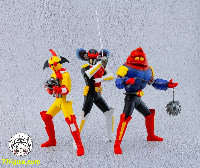 Action Toys アクマイザー3 ゾビダン & イビル & ガブラ 三体セット