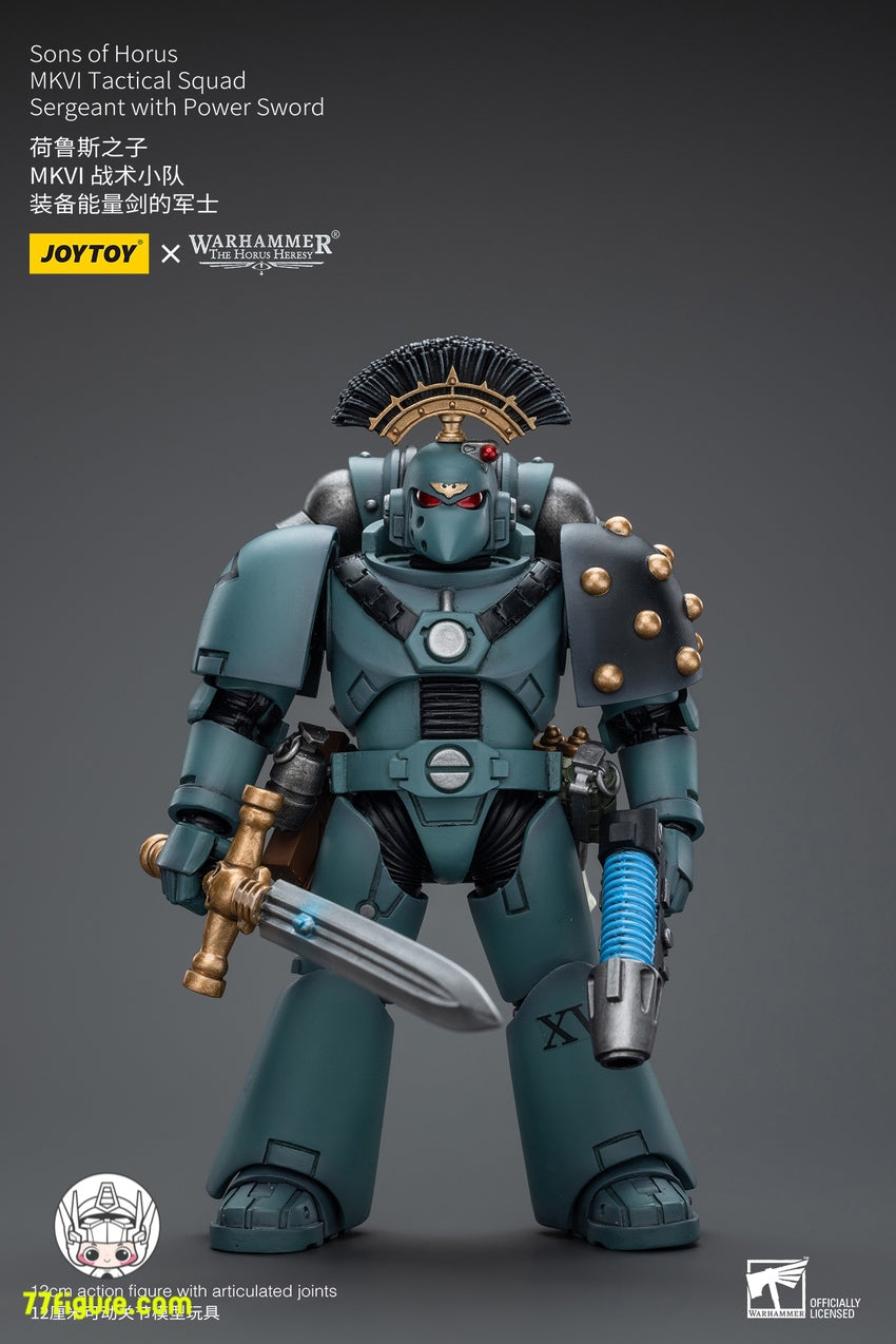 【品切れ】ジョイトイ JoyToy Source 1/18 『ウォーハンマー ホルスの異端』ホルスの息子たち 六体セット 塗装済み可動フィギュア