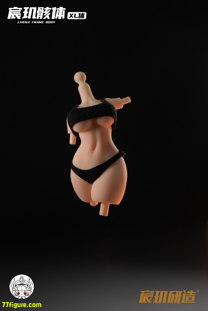 宸玑研造 1/12 ユニバーサル 女性素体 XLサイズ ブラックビキニ Ver.
