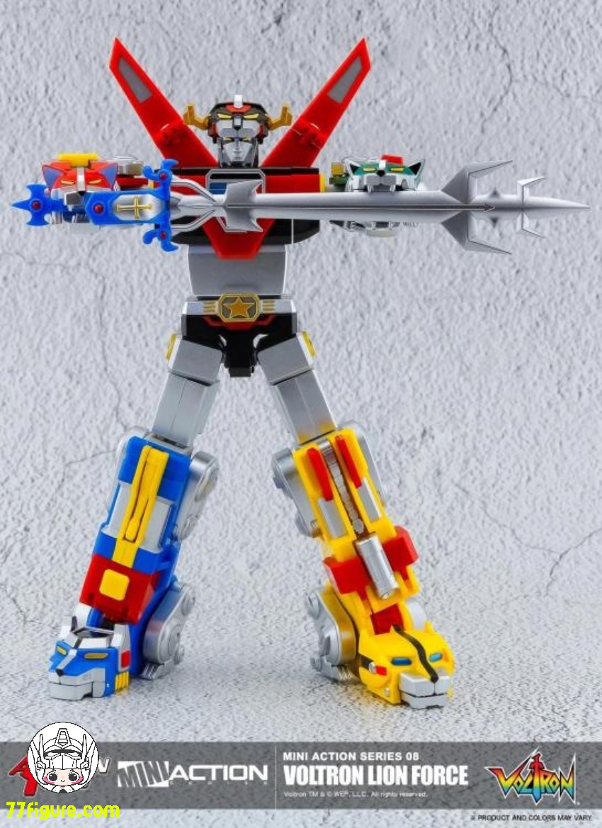 【予約商品】Action Toys Mini Action Series ボルトロン 百獣王ゴライオン 塗装済み可動フィギュア