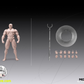 【先行販売】Morfig 1/12 男性ボディ素体Beta型：戦士 ホワイトスキンVer. 塗装済み可動フィギュア