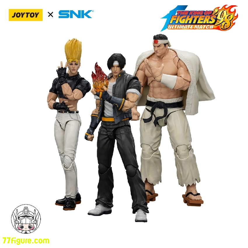 【予約商品】ジョイトイ JoyToy Source 1/18 KOF 98UM ヒーローチーム  三体セット 塗装済み可動フィギュア